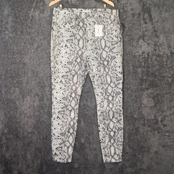 Good American good waist snake print women's 18 - Picture 2 of 9